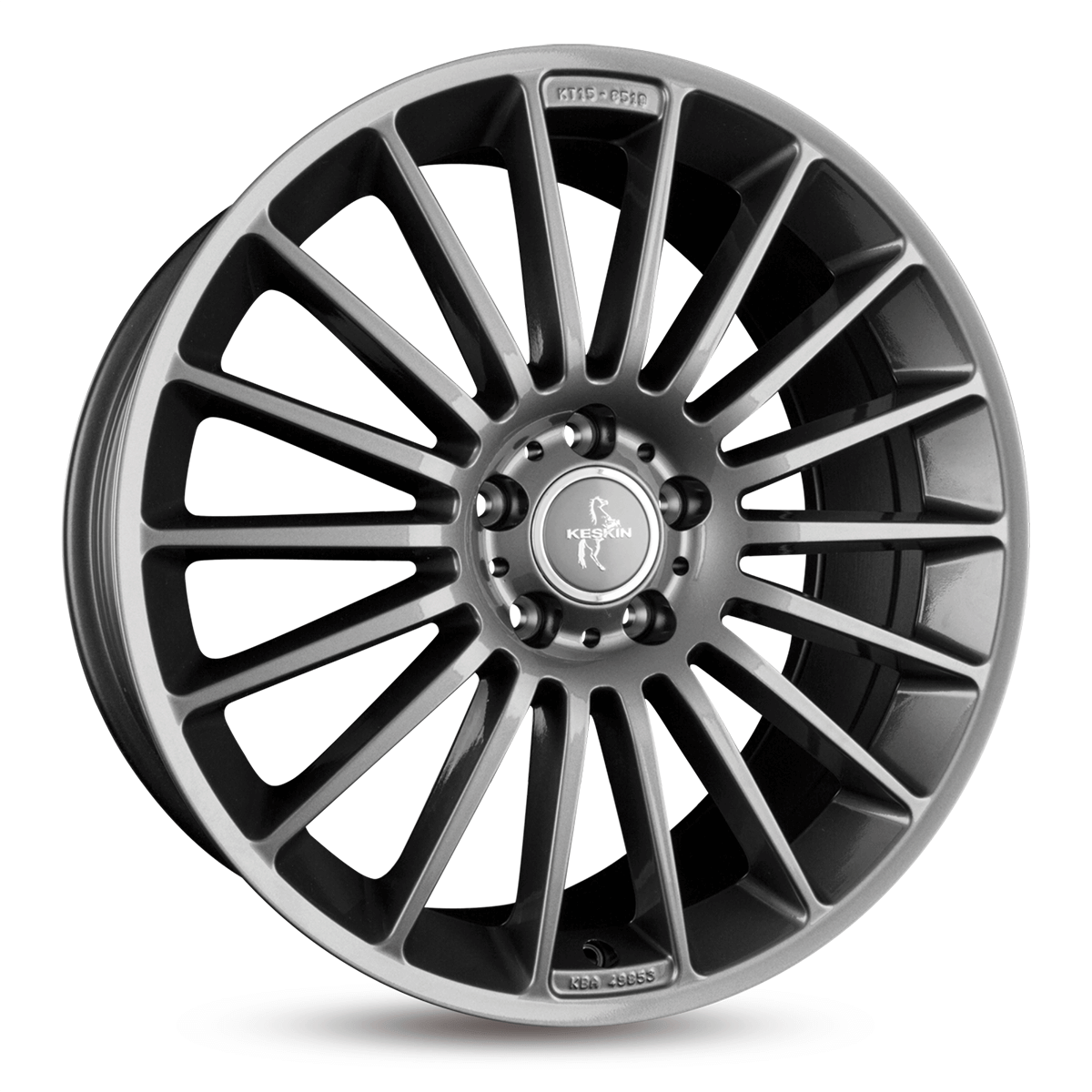 Keskin KT15 Palladium Painted - 19x8.5 | 5x112 | +45 | 66.6mm