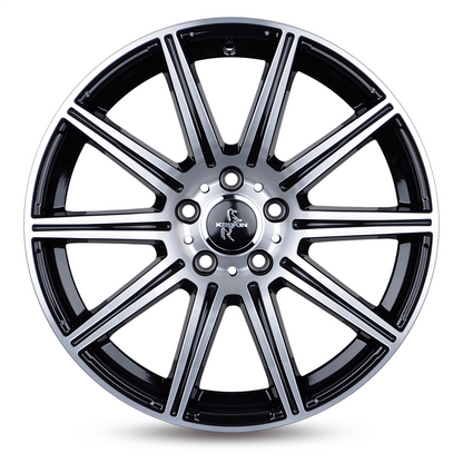 Keskin KT16 Black Front Polish - 19x8.5 | 5x112 | +45 | 66.6mm