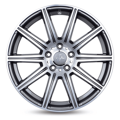 Keskin KT16 Palladium Front Polish - 18x8 | 5x112 | +30 | 66.6mm