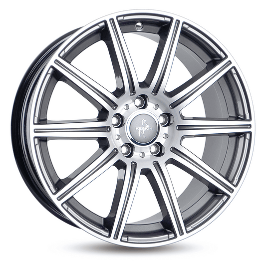 Keskin KT16 Palladium Front Polish - 19x8.5 | 5x112 | +45 | 66.6mm