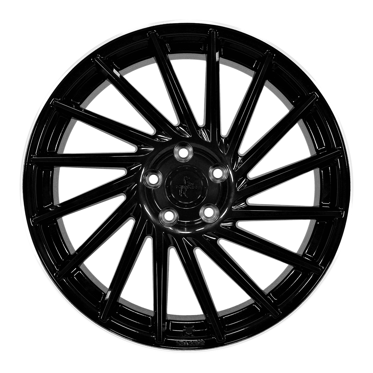 Keskin KT17 Black Lip Polish - 18x8 | 5x112 | +45 | 72.6mm