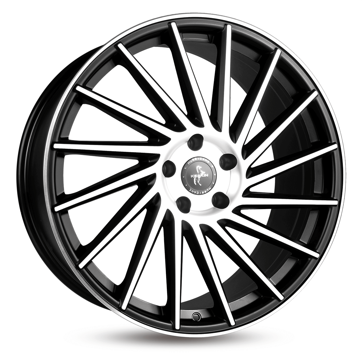 Keskin KT17 Matt Black Front Polish - 21x11 | 5x120 | +38 | 74.1mm