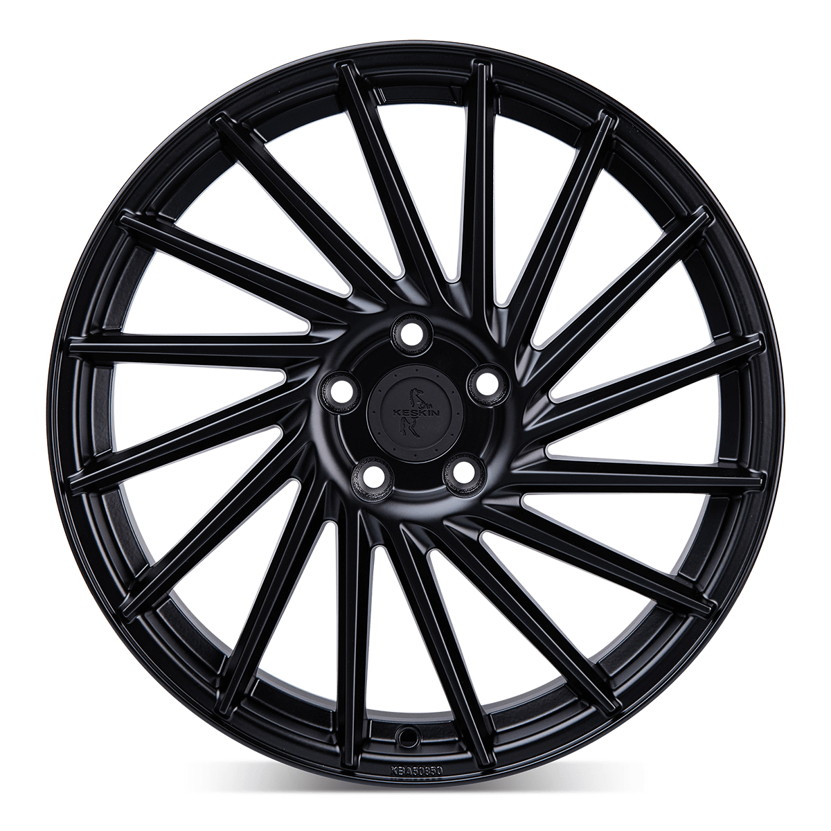 Keskin KT17 Matt Black Painted - 19x8.5 | 5x108 | +45 | 72.6mm