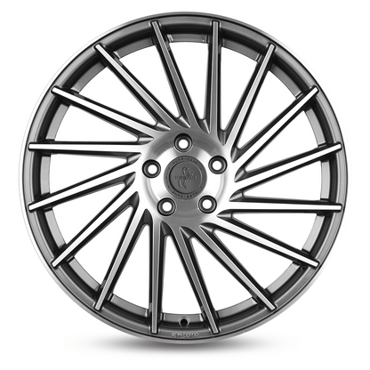 Keskin KT17 Palladium Front Polish - 19x8.5 | 5x112 | +30 | 72.6mm