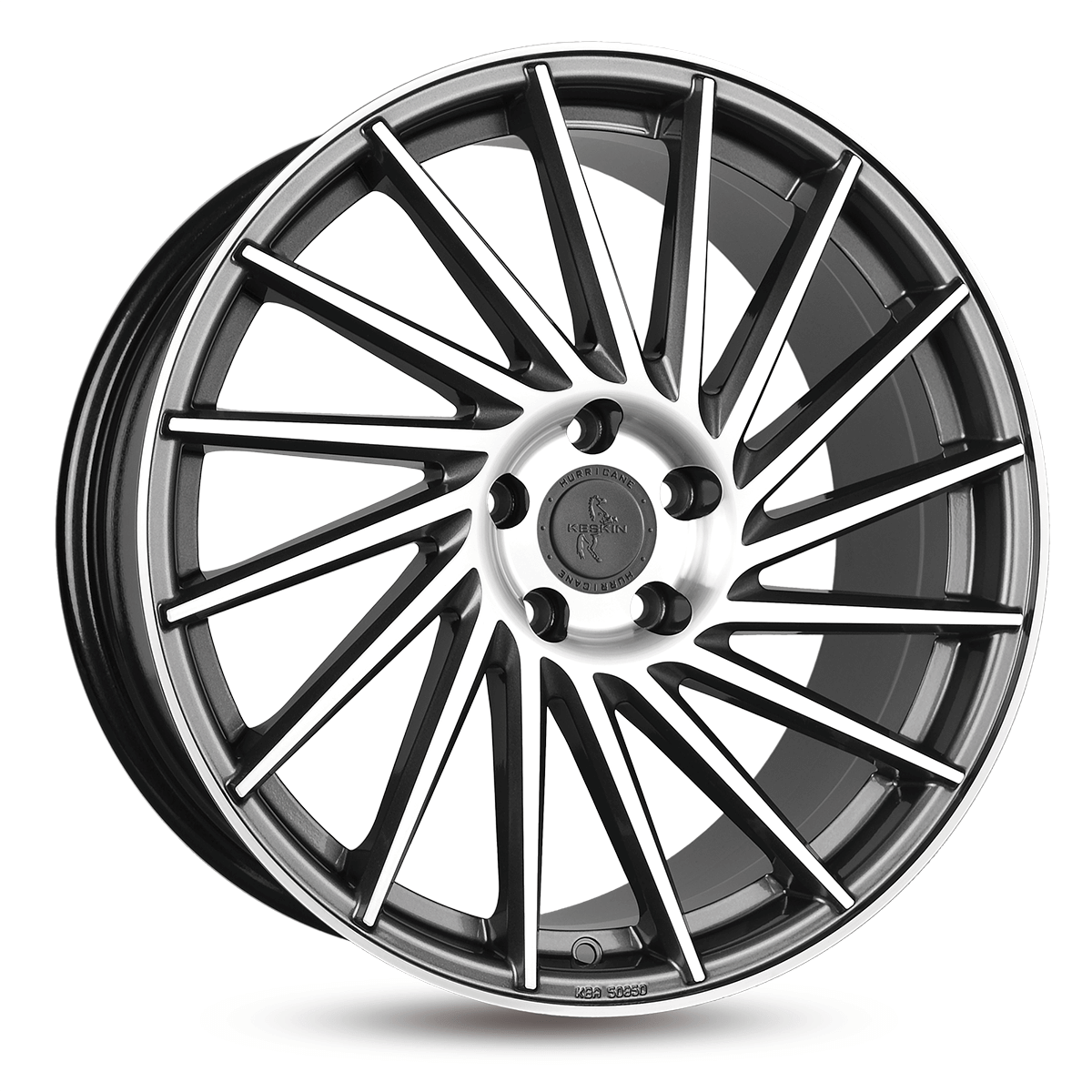 Keskin KT17 Palladium Front Polish - 19x8.5 | 5x114.3 | +40 | 72.6mm