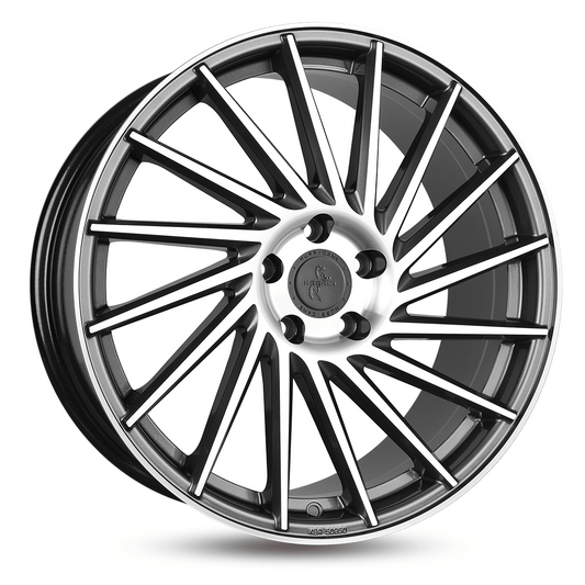 Keskin KT17 Palladium Front Polish - 19x8.5 | 5x120 | +35 | 72.6mm