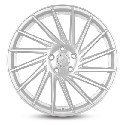 Keskin KT17 Silver Front Polish - 18x8 | 5x112 | +30 | 72.6mm