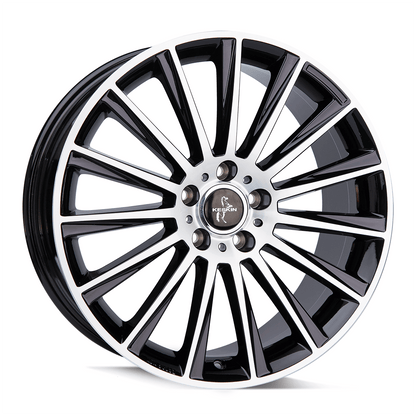 Keskin KT18 Black Front Polish - 20x8.5 | 5x112 | +42 | 66.6mm