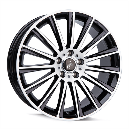 Keskin KT18 Black Front Polish - 17x7 | 5x120 | +35 | 72.6mm