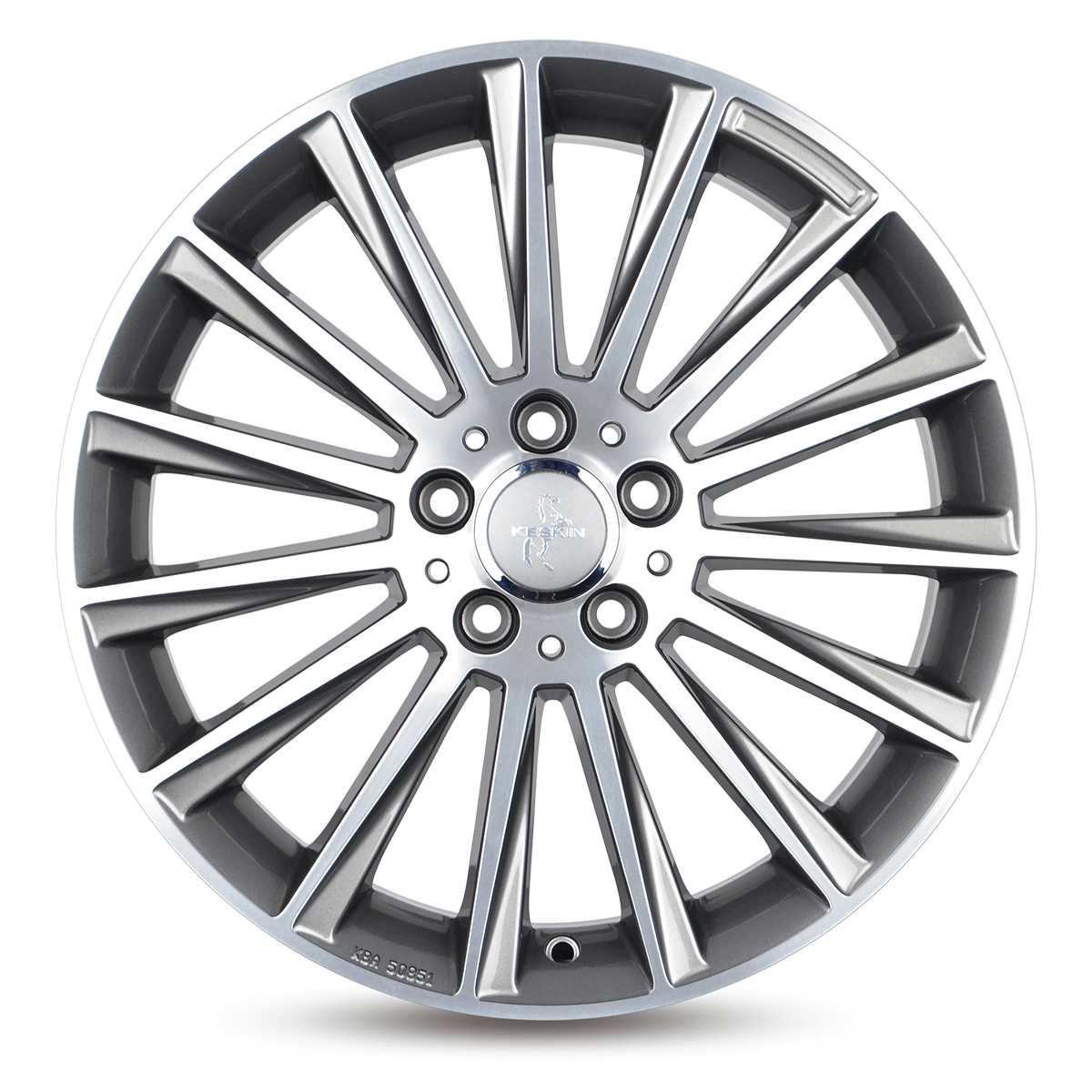 Keskin KT18 Palladium Front Polish - 17x7 | 5x112 | +48 | 66.6mm