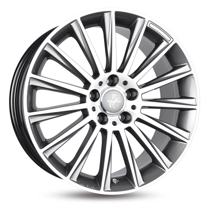 Keskin KT18 Palladium Front Polish - 17x7 | 5x112 | +48 | 66.6mm