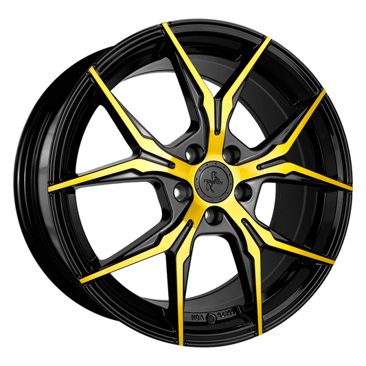 Keskin KT19N Black Front Gold - 19x8.5 | 5x108 | +45 | 72.6mm