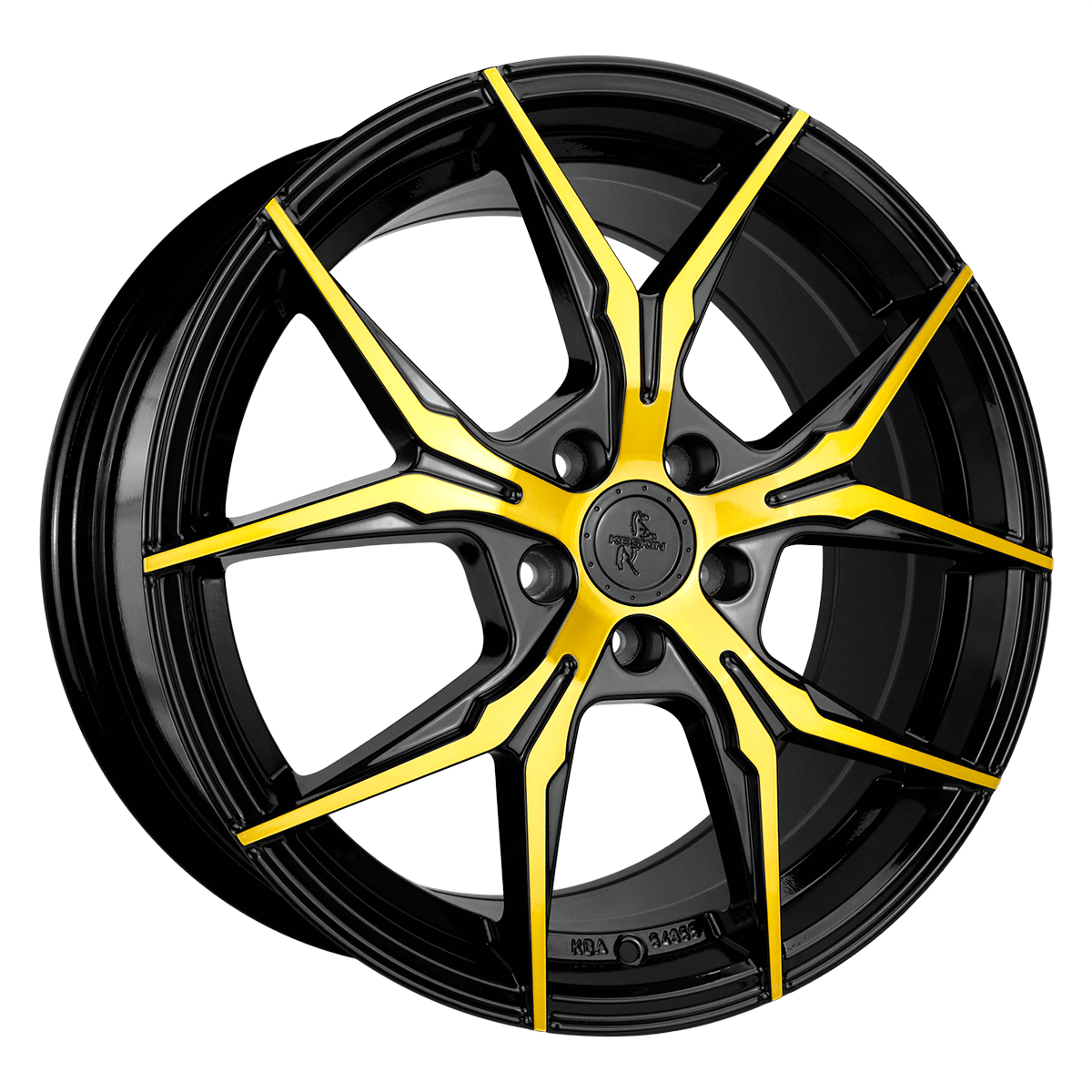 Keskin KT19N Black Front Gold - 19x8.5 | 5x114.3 | +40 | 72.6mm