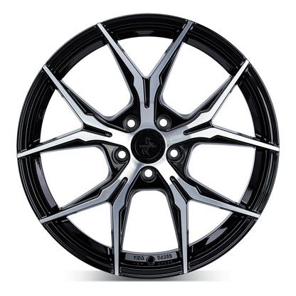 Keskin KT19N Black Front Polish - 19x8.5 | 5x108 | +45 | 72.6mm