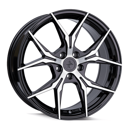 Keskin KT19N Black Front Polish - 19x8.5 | 5x108 | +45 | 72.6mm