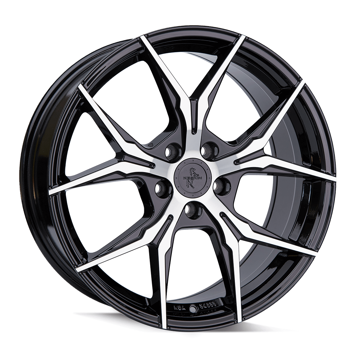 Keskin KT19N Black Front Polish - 19x8.5 | 5x112 | +45 | 72.6mm