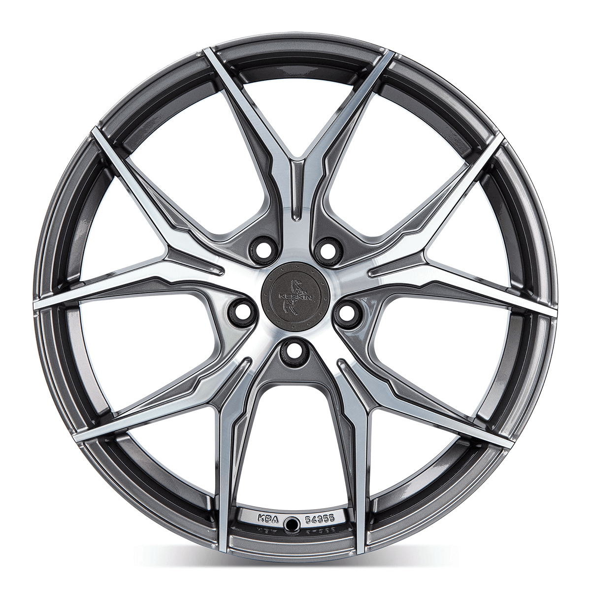 Keskin KT19N Palladium Front Polish - 19x8.5 | 5x114.3 | +40 | 72.6mm