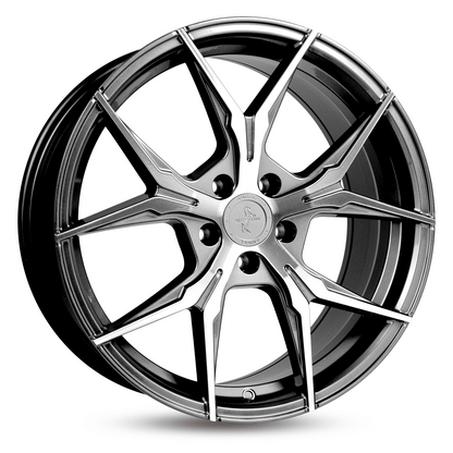 Keskin KT19 Palladium Front Polish - 18x8 | 5x112 | +30 | 72.6mm