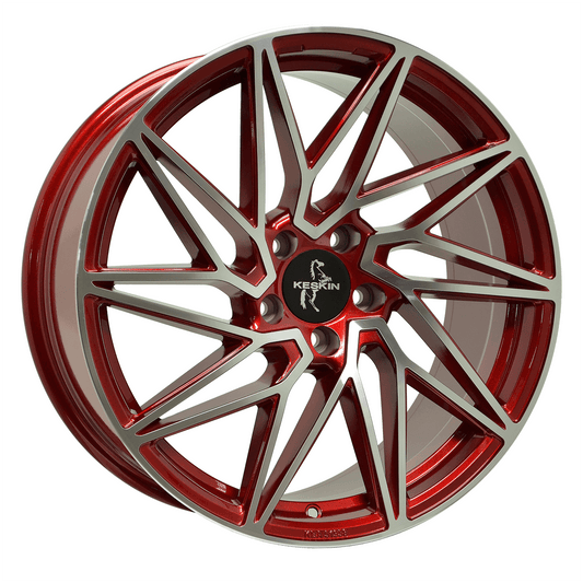 Keskin KT20 Candy Red Front Polish - 19x8.5 | 5x112 | +45 | 72.6mm