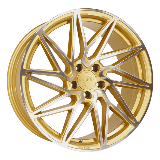 Keskin KT20 Gold Front Polish - 19x8.5 | 5x112 | +45 | 72.6mm