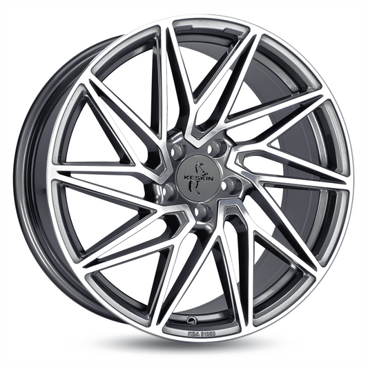 Keskin KT20 Palladium Front Polish - 19x8.5 | 5x114.3 | +40 | 72.6mm