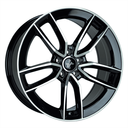 Keskin KT21 Black Front Polish - 19x8.5 | 5x112 | +45 | 66.6mm