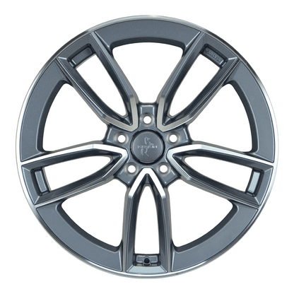 Keskin KT21 Palladium Front Polish - 17x7.5 | 5x112 | +30 | 66.6mm