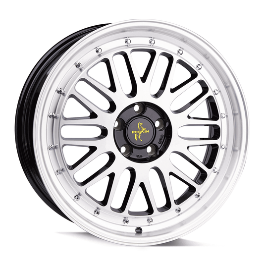 Keskin KT22 Black Front Polish - 19x8.5 | 5x100 | +30 | 57.1mm