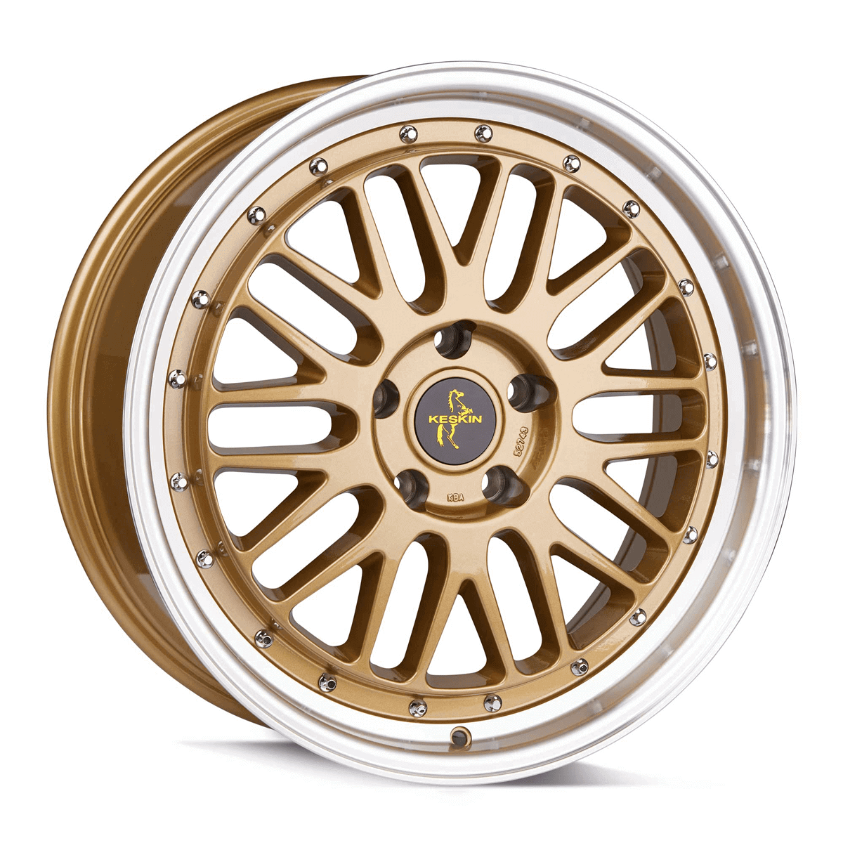 Keskin KT22 Gold Lip Polish - 19x8.5 | 5x120 | +35 | 72.6mm