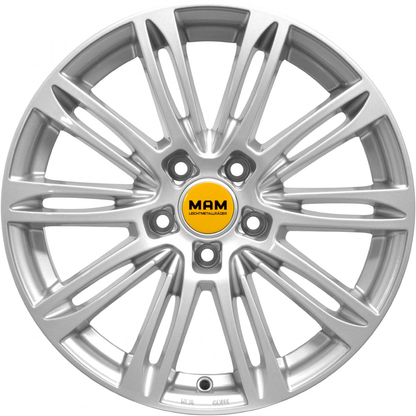 MAM A4 Silver Painted - 16x7 | 5x114.3 | +38 | 72.6mm