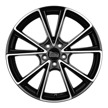 MAM A5 Matt Black Front Polish - 19x8 | 5x112 | +45 | 66.6mm