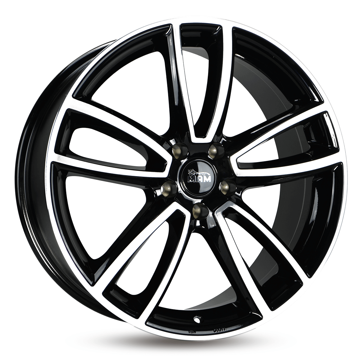 MAM A7 Black Front Polish - 18x8 | 5x112 | +35 | 66.6mm