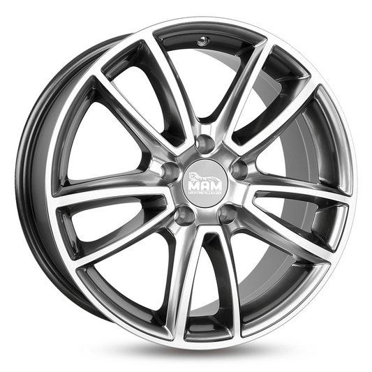 MAM A7 Hyper Front Polish - 17x7.5 | 5x112 | +35 | 66.6mm