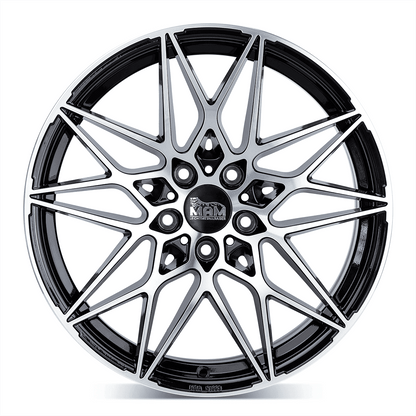 MAM B2N Black Front Polish - 19x8.5 | 5x120 | +35 | 72.6mm