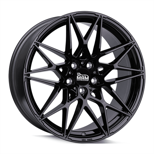 MAM B2N Black Painted - 19x8.5 | 5x112 | +30 | 72.6mm