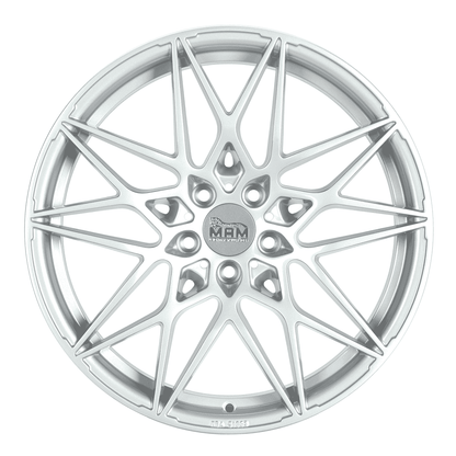 MAM B2N Silver Painted - 19x8.5 | 5x112 | +45 | 72.6mm