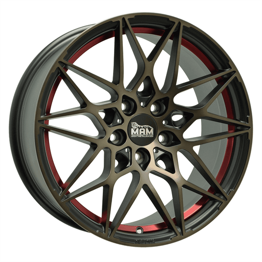 MAM B2 Bronze Red Inside - 20x8.5 | 5x120 | +35 | 72.6mm