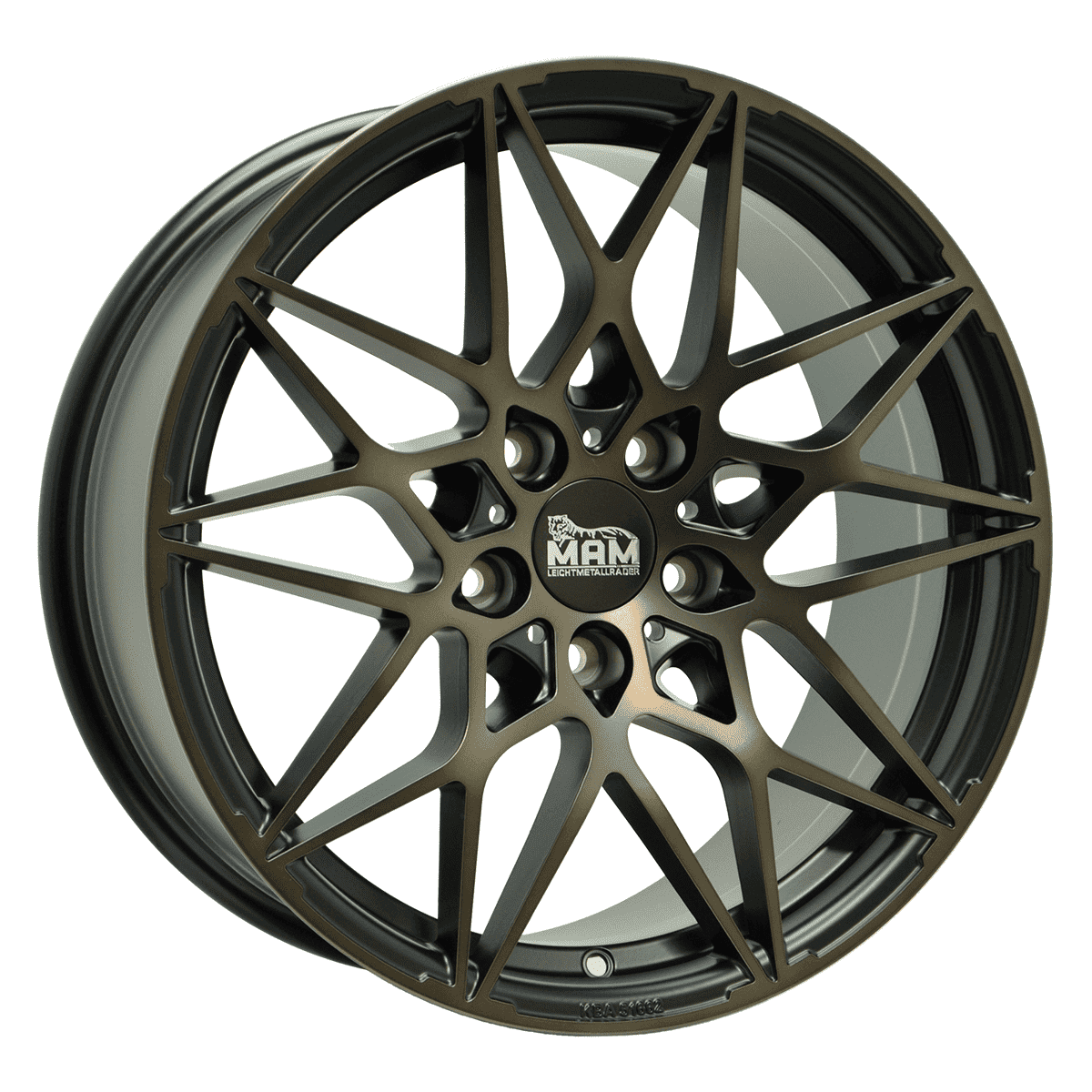 MAM B2 Matt Black Bronze - 19x8.5 | 5x112 | +45 | 72.6mm