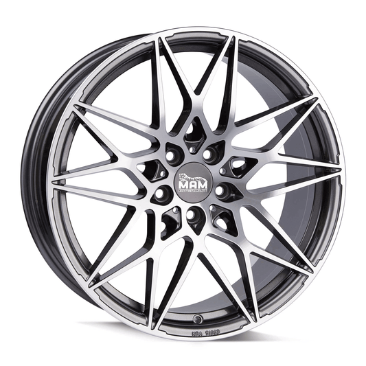 MAM B2 Palladium Front Polish - 18x8 | 5x112 | +45 | 72.6mm