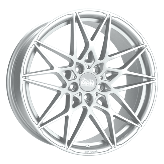 MAM B2 Silver Painted - 18x8 | 5x112 | +30 | 72.6mm