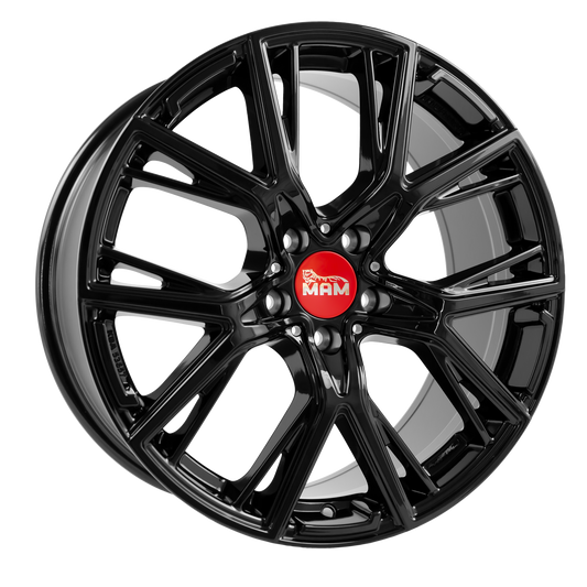 MAM B4 Black Painted - 19x8.5 | 5x112 | +30 | 72.6mm