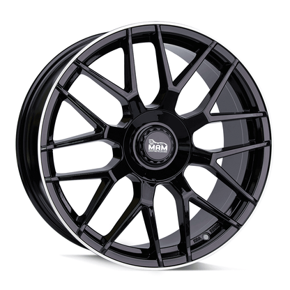 MAM GT1 Black Lip Polish - 18x8 | 5x112 | +45 | 66.6mm