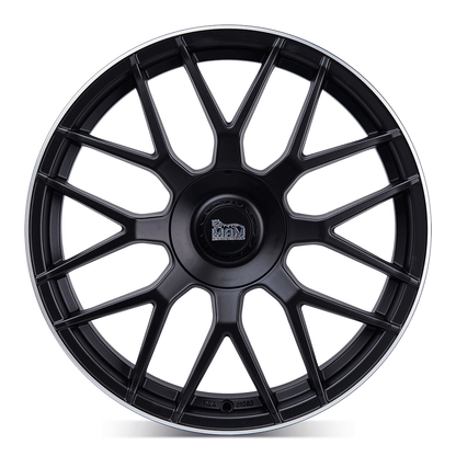 MAM GT1 Matt Black Lip Polish - 22x10 | 5x112 | +50 | 66.6mm