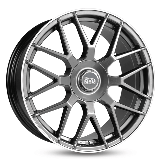 MAM GT1 Palladium Lip Polish - 19x9.5 | 5x112 | +42 | 66.6mm