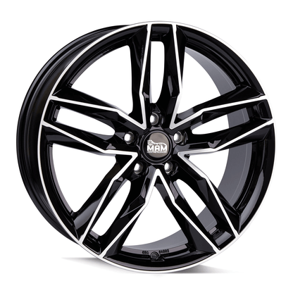 MAM RS3 Black Front Polish - 20x8.5 | 5x112 | +30 | 66.6mm