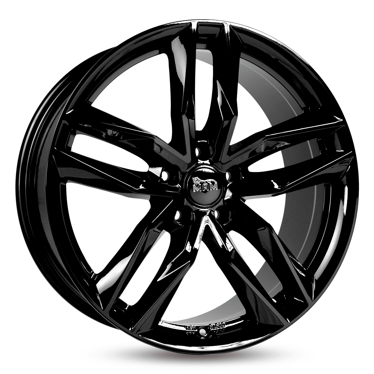 MAM RS3 Black Painted - 18x8 | 5x108 | +45 | 72.6mm