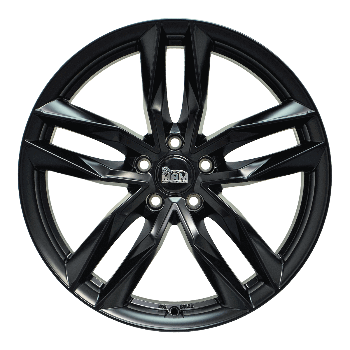 MAM RS3 Matt Black Painted - 18x8 | 5x108 | +45 | 72.6mm