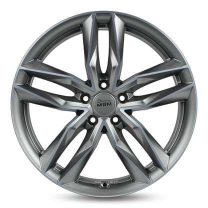 MAM RS3 Matt Palladium Front Polish - 19x8.5 | 5x108 | +45 | 72.6mm