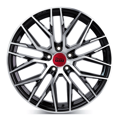 MAM RS4 Black Front Polish - 19x8.5 | 5x120 | +35 | 72.6mm