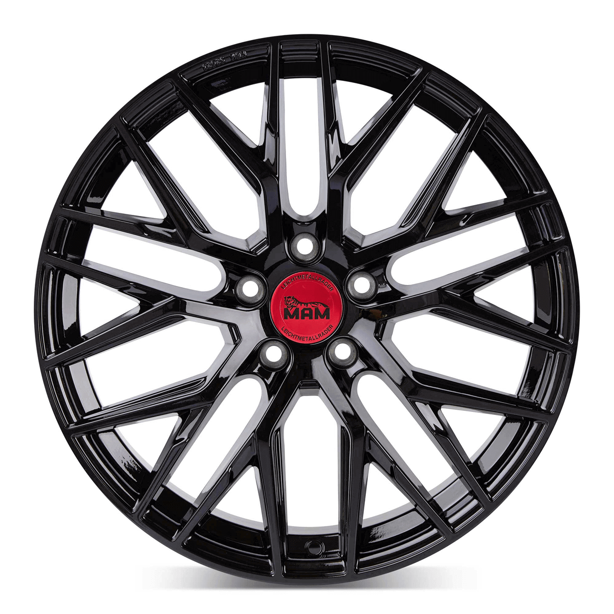 MAM RS4 Black Painted - 19x8.5 | 5x112 | +45 | 72.6mm